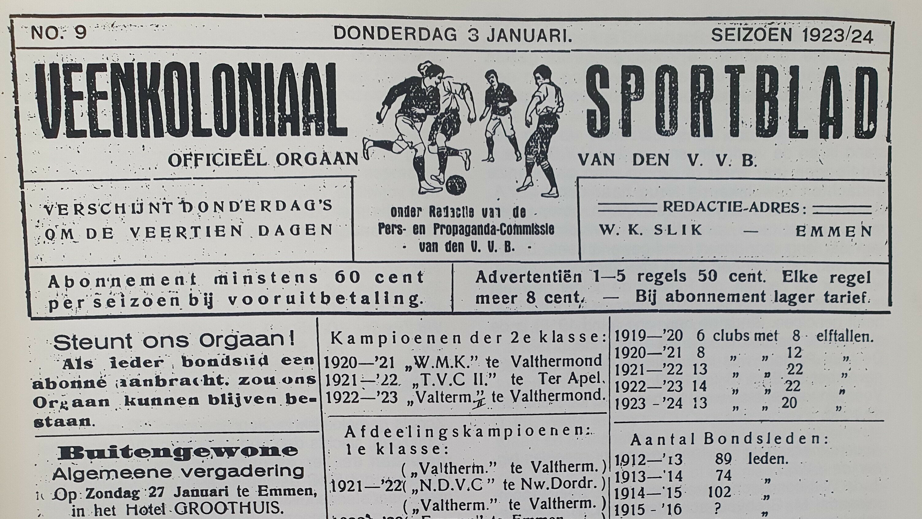 Een medaille en het voetbalverhaal van de Veenkoloniën