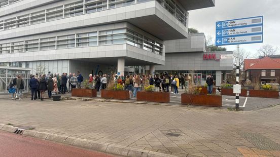 Brandalarm tijdens diploma-uitreiking op HAN