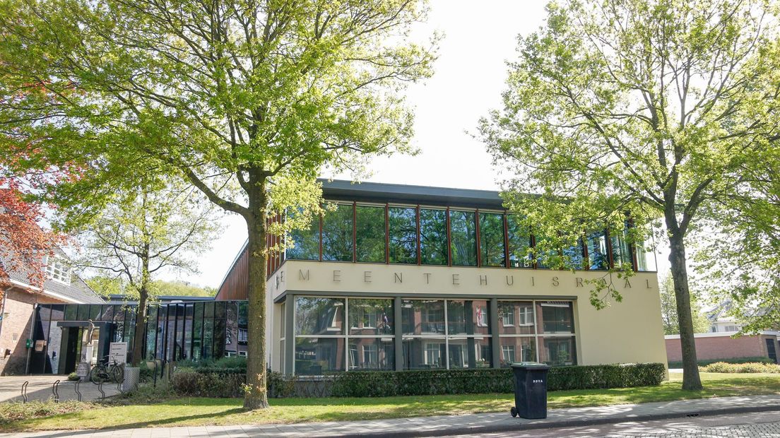 Het gemeentehuis in Raalte