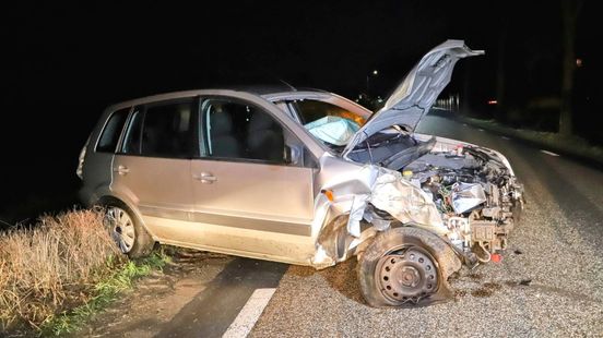 Bestuurder vlucht na crash