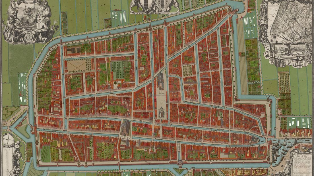 Delft in 1678