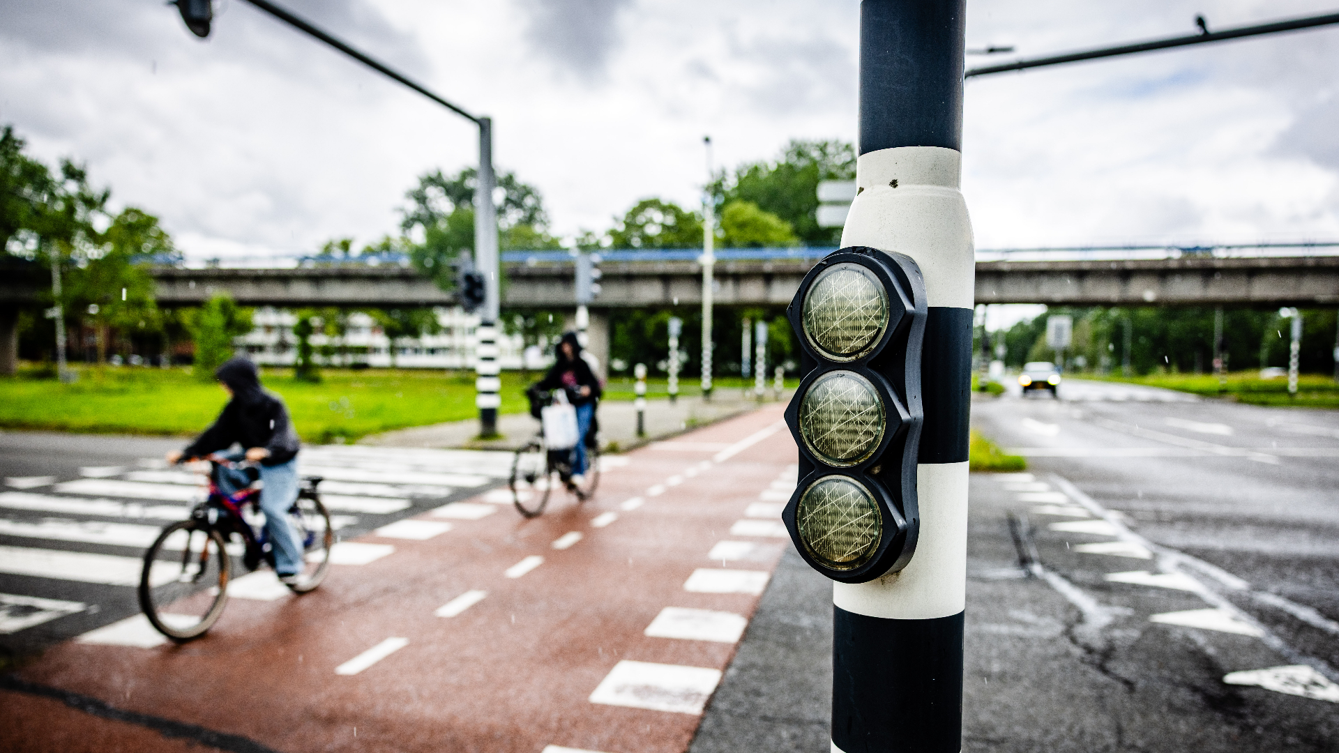 De stroomstoring legde een groot deel van Rotterdam-Zuid plat.