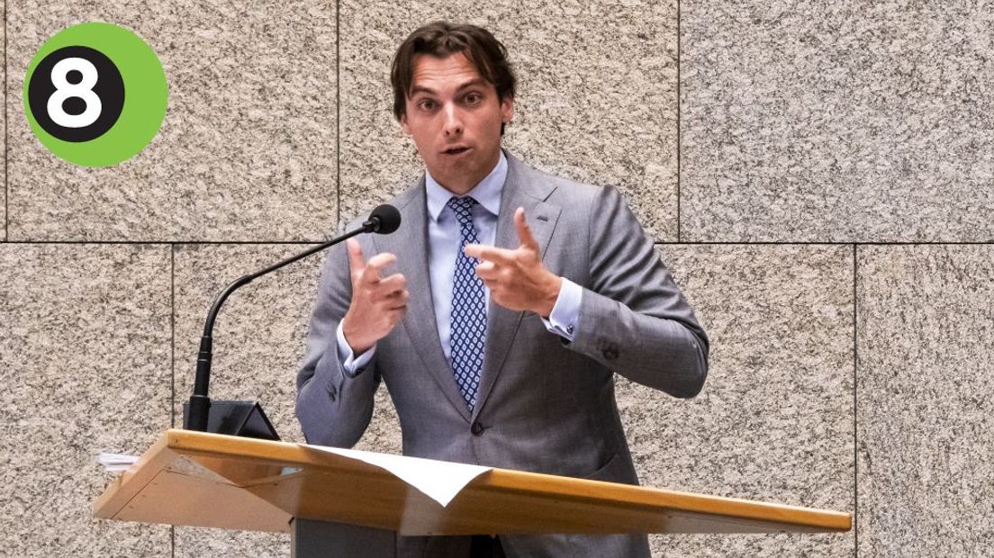 Thierry Baudet in de Tweede Kamer