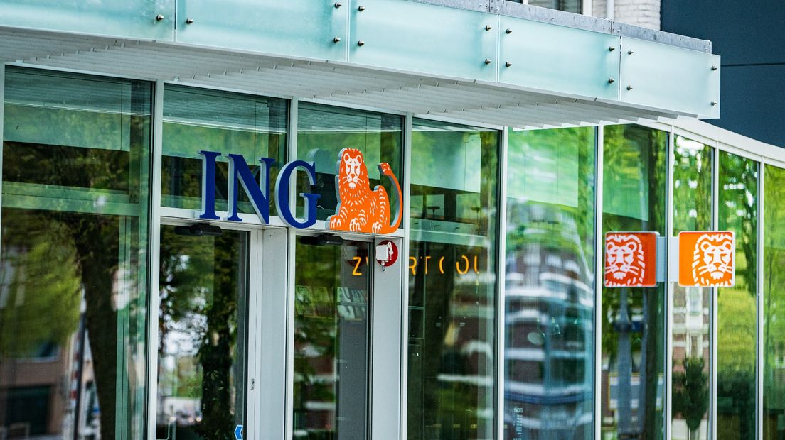 Een ING-kantoor in Groningen