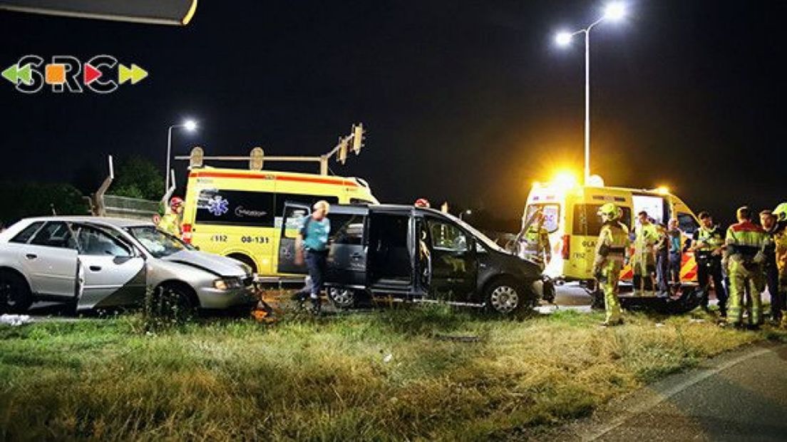 Ongeval op de Industrieweg in Tiel