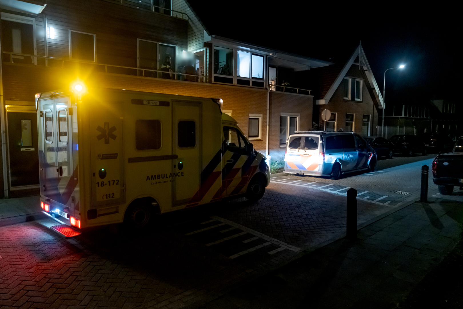 De verwondingen van de vrouw zouden meevallen.