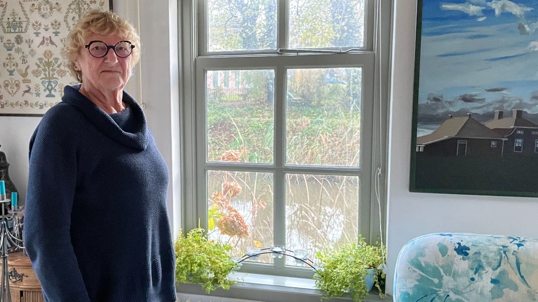 Jannie Wicherts voert al jarenlang actie om het Jaagpad met de bijbehorende bomen te behouden