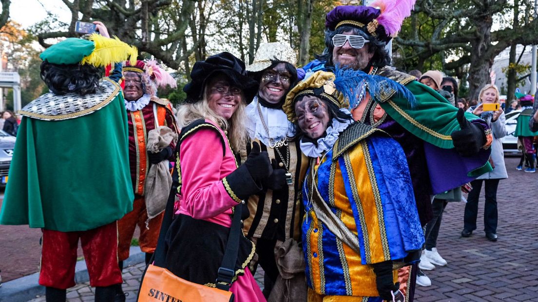 De pieten van Sinterklaas