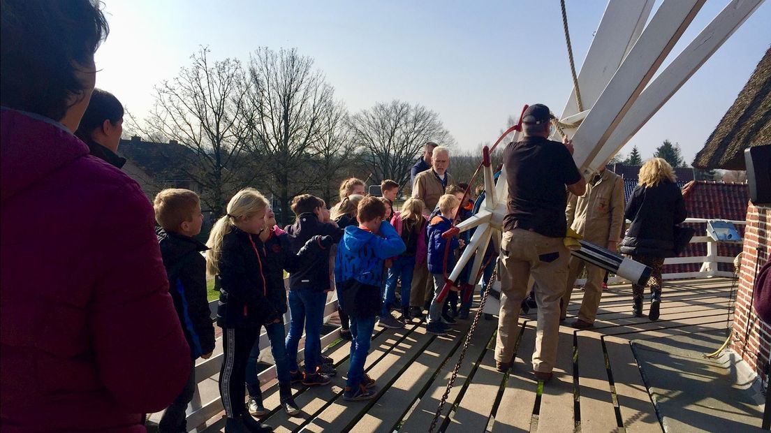 Een rondleiding op de Borgelinkmolen in Denekamp