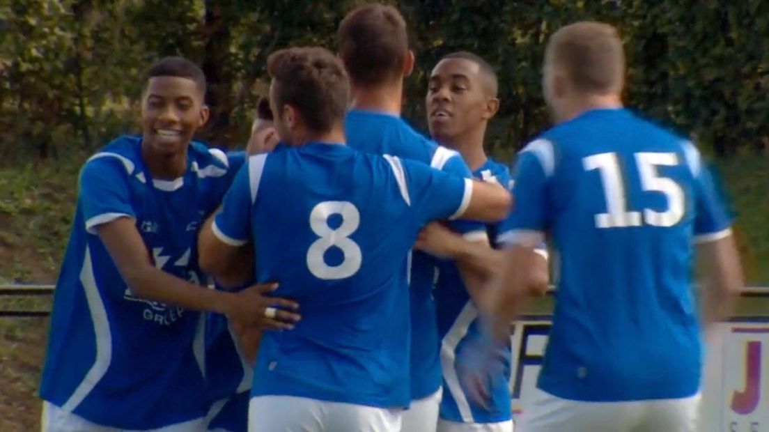 Hoogeveen wint van Alcides (Rechten: RTV Drenthe)