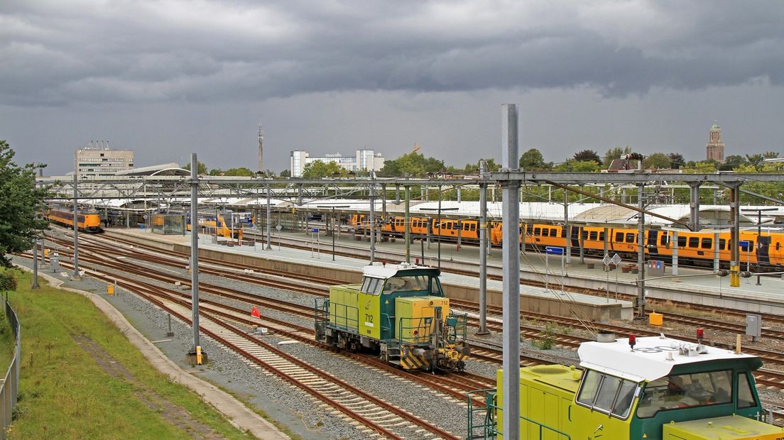 Geen hinder voor treinverkeer op station Zwolle