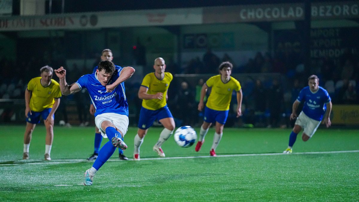 Egbers scoort, Oosting slaagt: Hoogeveen laat langs Staphorst