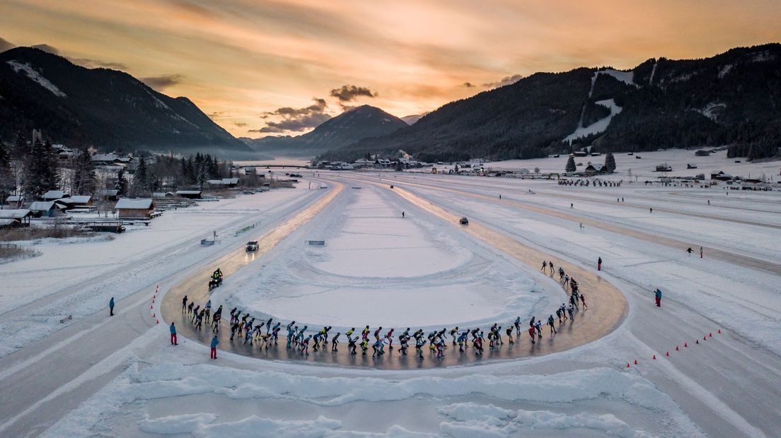 Alternatieve Elfstedentocht voor de toerrijders gaat niet door (Rechten: ANP/Vincent Riemersma)