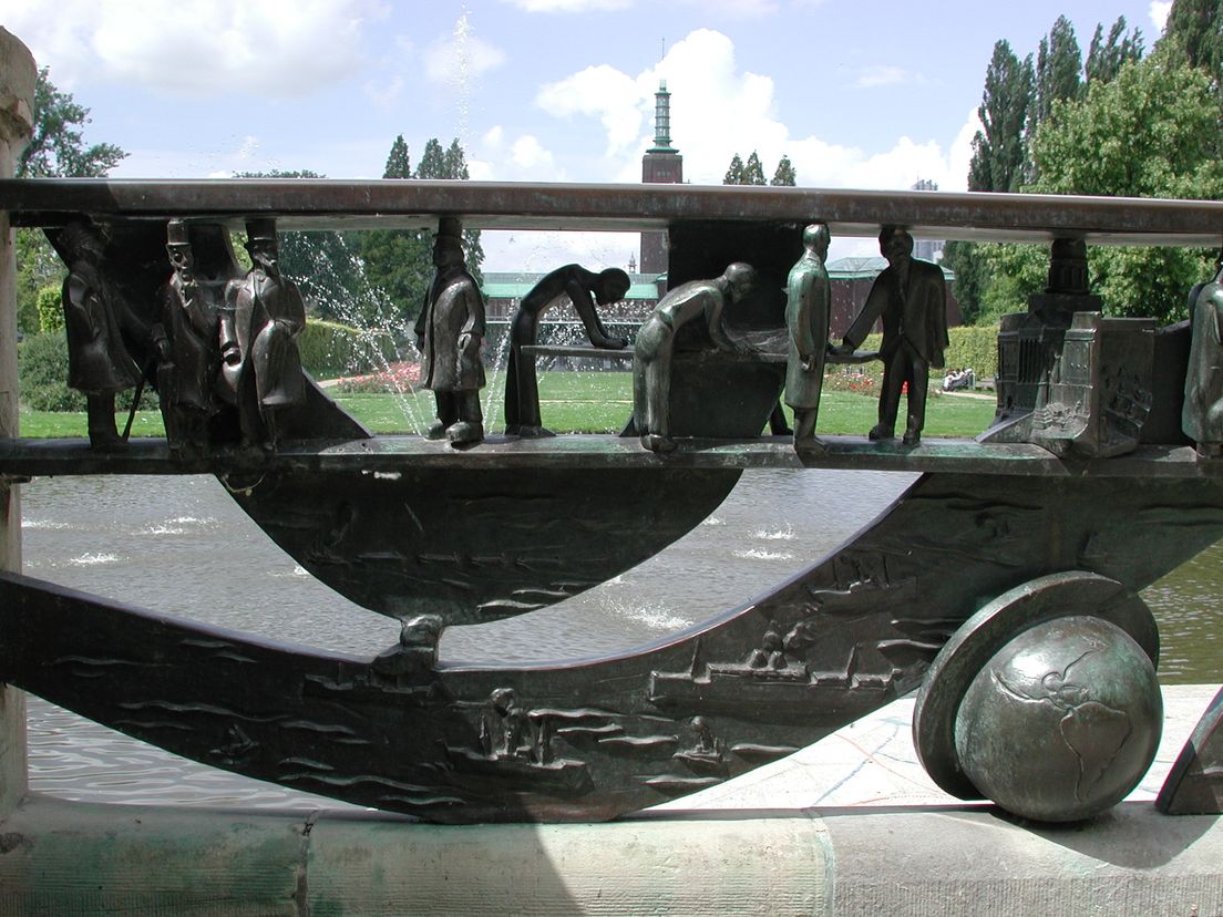 het monument voor G.J. de Jongh