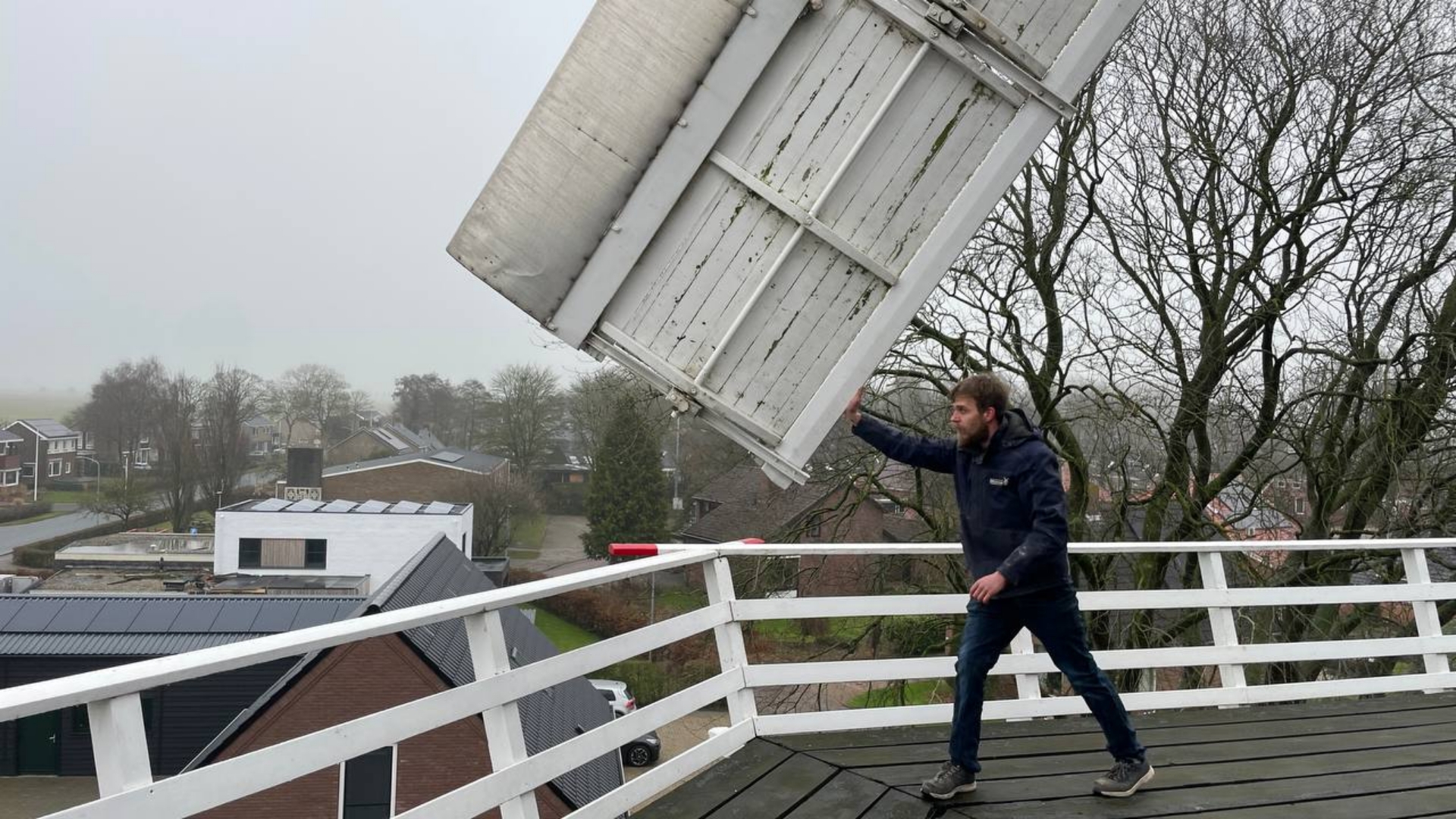 Egbert Reining leeft voor molens: 'Als het er een dag niet over gaat is er eigenlijk wat mis'