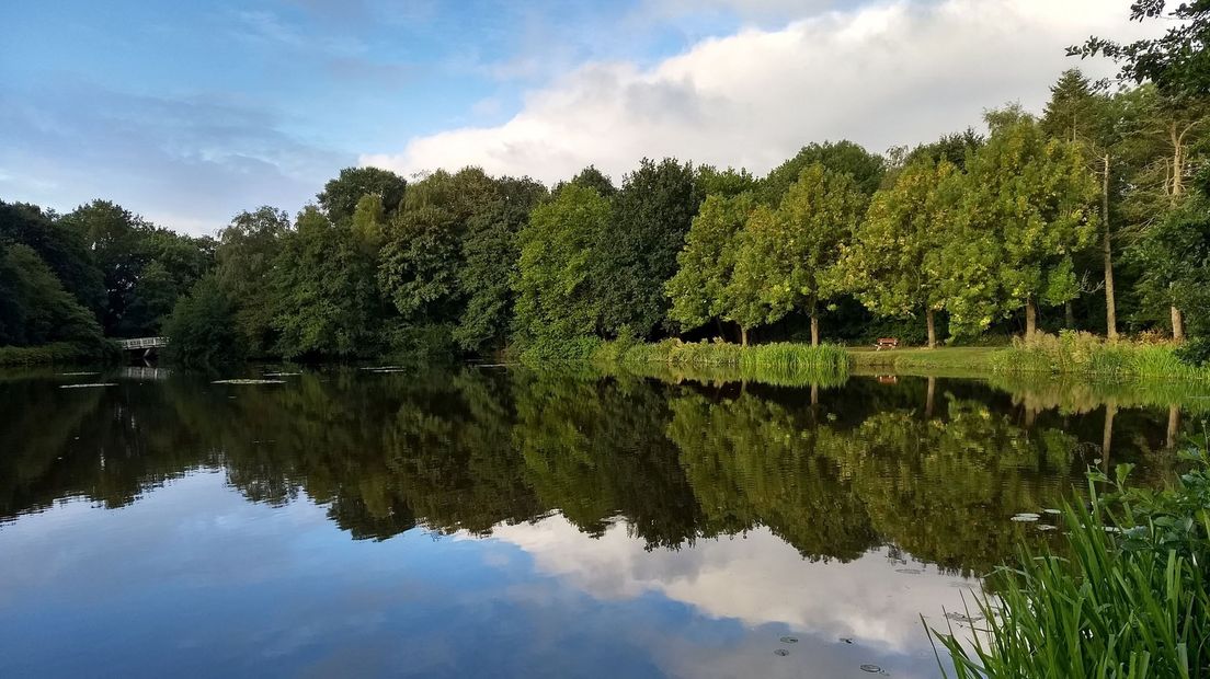 Rust in het Stadspark