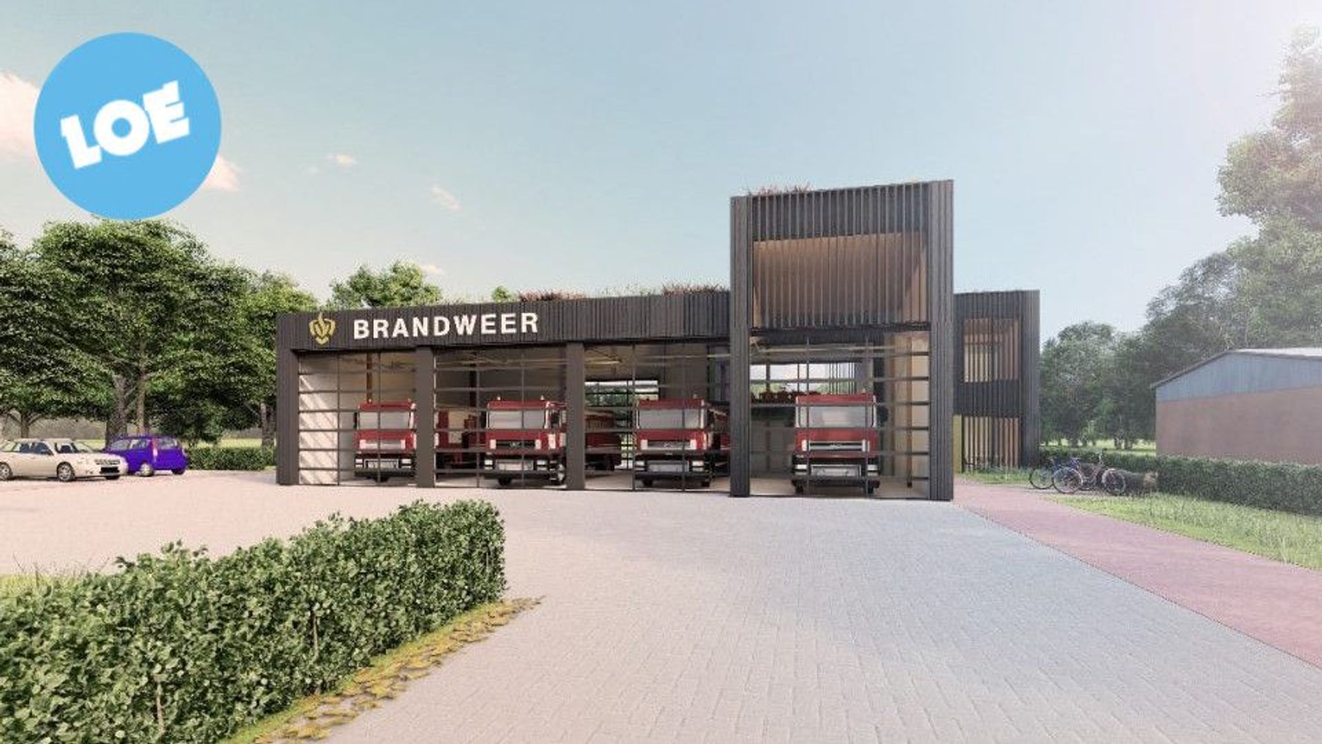 Ontwerp Nieuwe Brandweerkazerne Krijgt Definitief Vorm - Omroep Gelderland