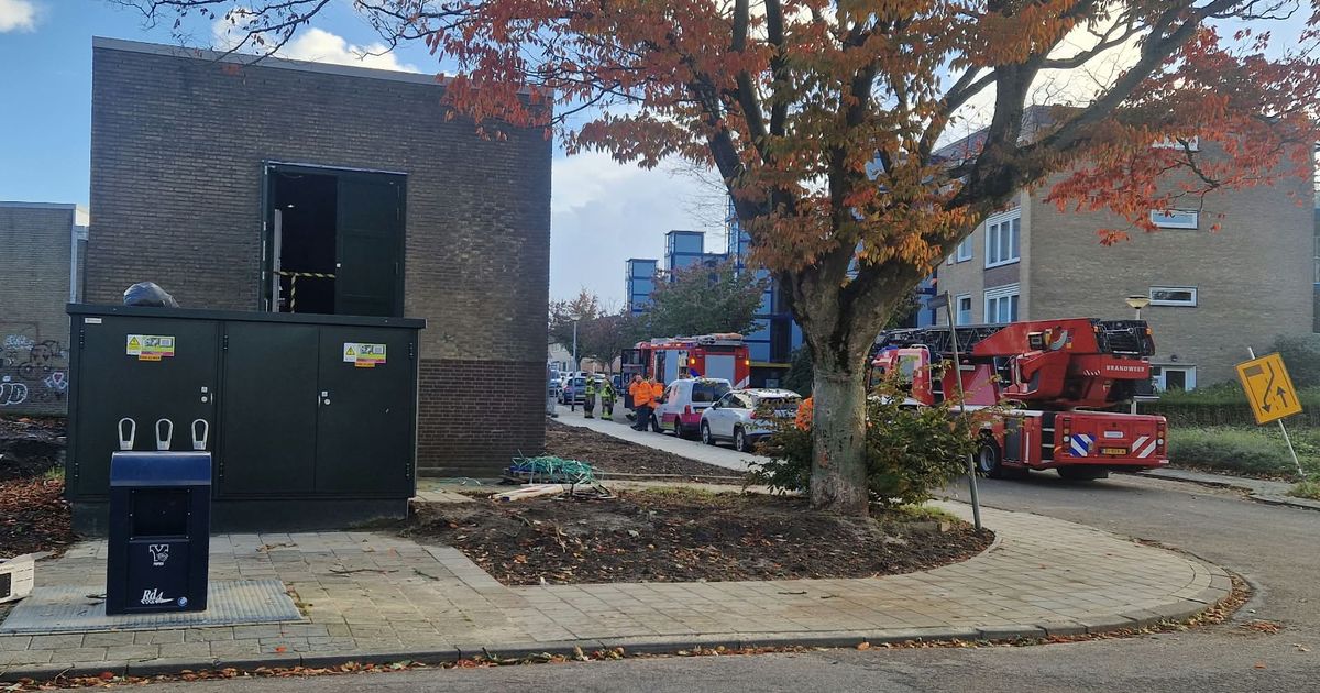 Brand in elektriciteitshuisje: stroomstoring in Kerkrade
