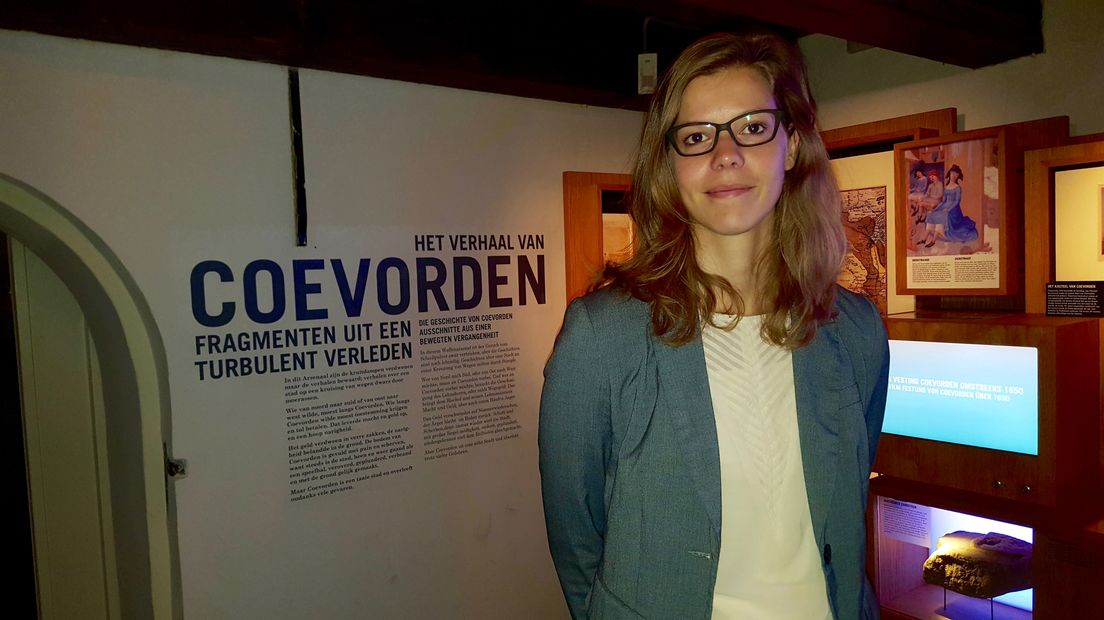Directeur Stefanie Ottens hoopt het bezoekersrecord volgend jaar opnieuw te breken (Rechten: RTV Drenthe/ Steven Stegen)