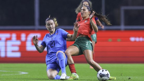 Voetbalsters met winnend doelpunt van Wilms nipt te sterk voor Portugal Nieuws