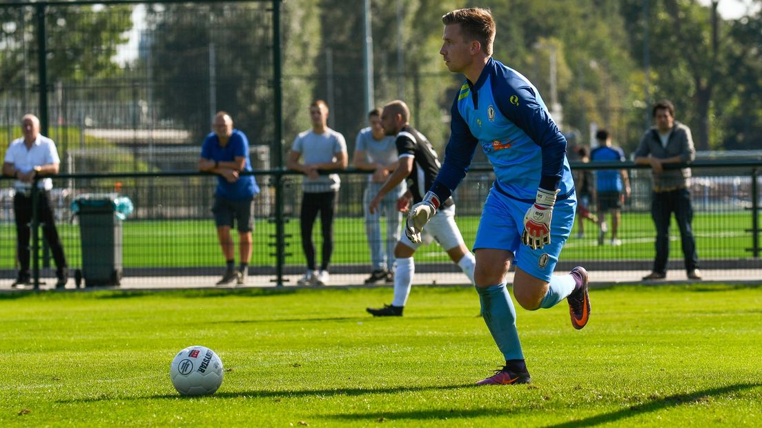 Fons Mulder verdedigt vanmiddag het doel van Hercules