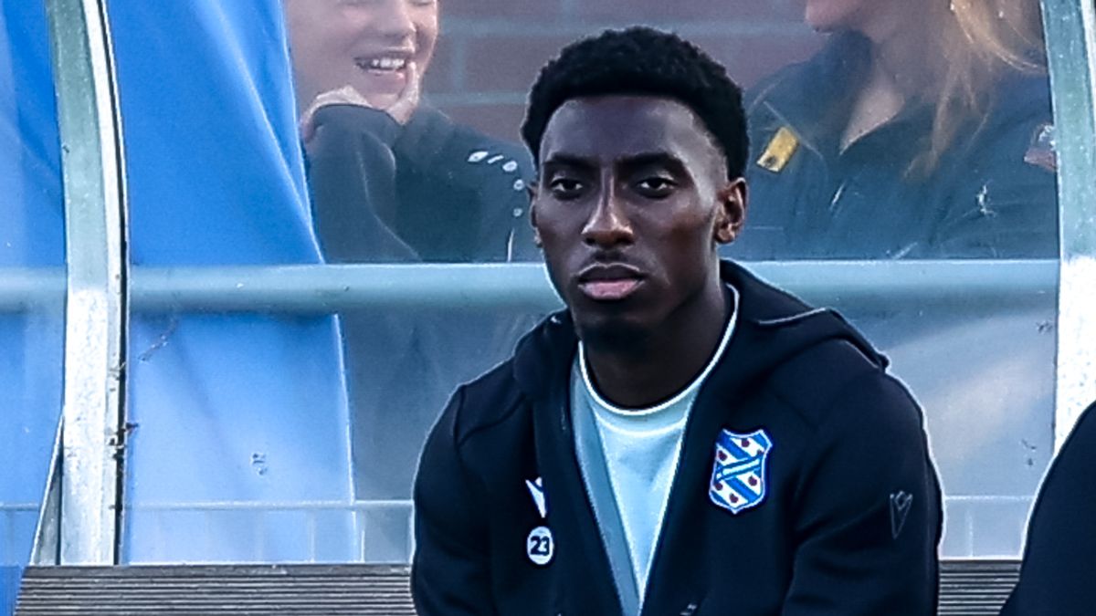Darlin Bladi voelt zich al thuis bij sc Heerenveen: 