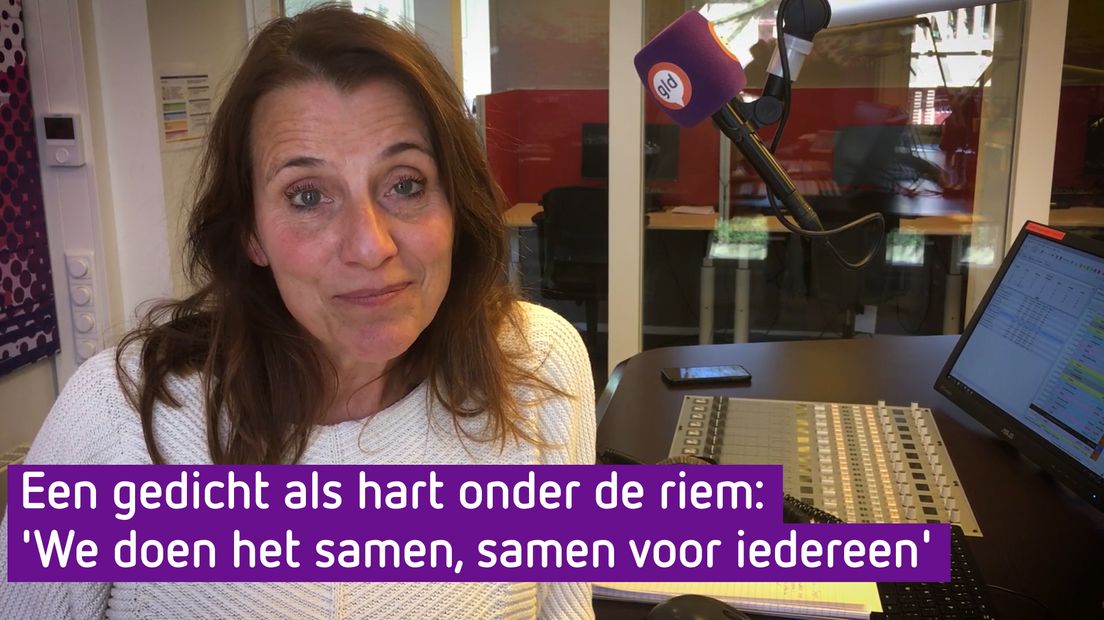 Radio-presentatrice Irene ten Voorde.