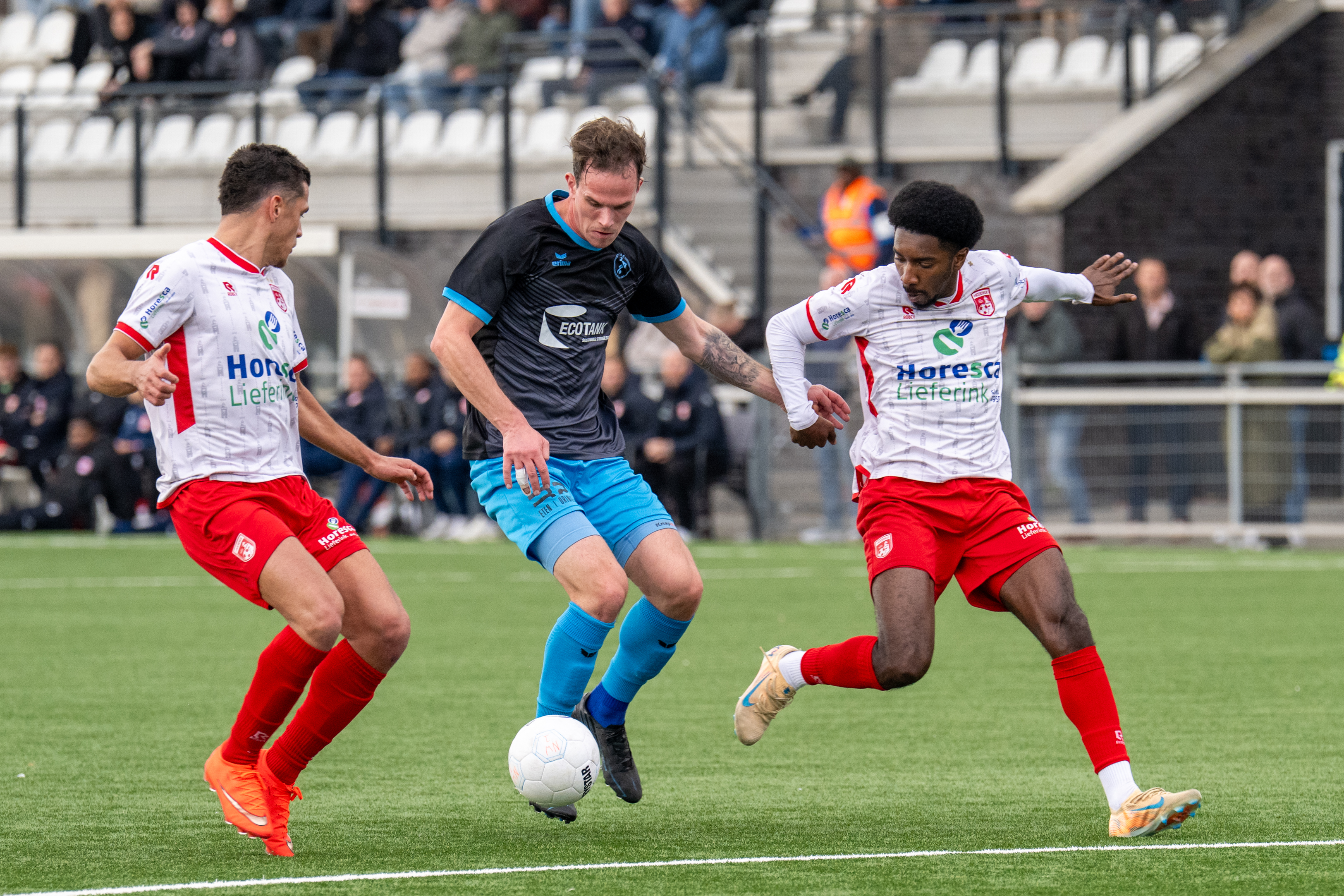 Kopgoals doen GOES de das om tegen Noordwijk: 'Zonde en heel onnodig'