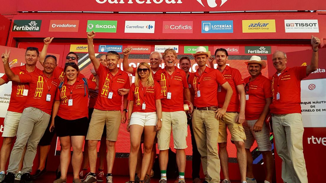 Het Business Peleton Utrecht bij de Vuelta in Spanje