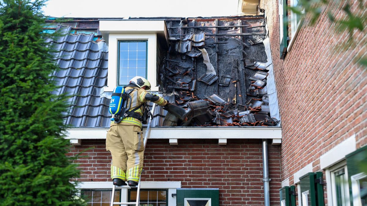 Brand in gemeentehuis Woudenberg