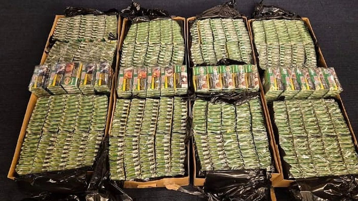 1000 pakjes illegale shag in beslag genomen