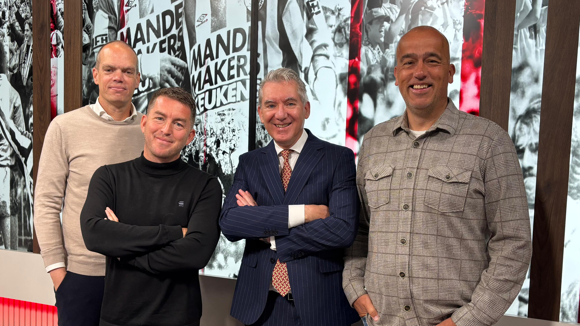 Frank Stout, Anton Slotboom, Robert De Boeck, Ruud van Os
