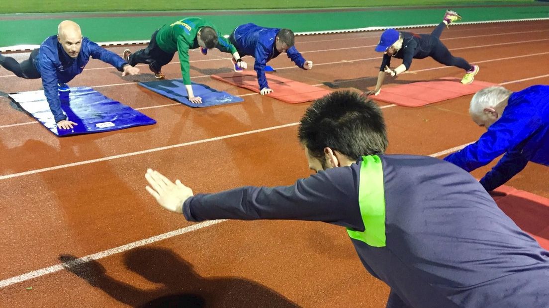 Regioatleten op weg naar de Enschede Marathon