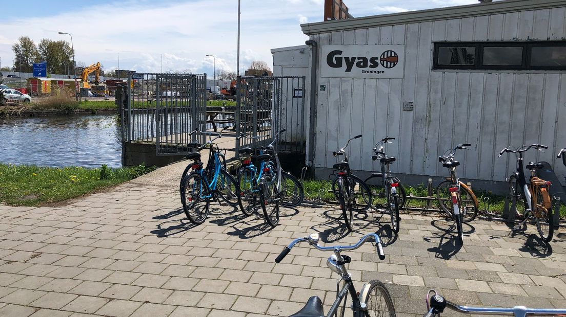 Het pand van de Groninger studentenroeivereniging Gyas