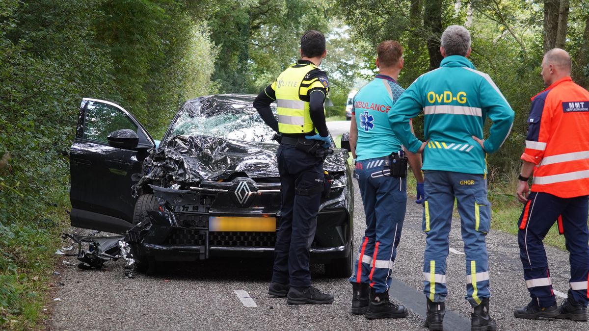 Motorrijder zwaargewond bij ongeval met auto in Orvelte