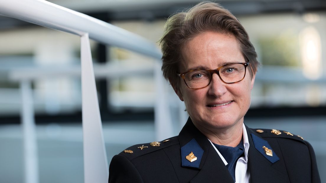 Politiechef Hanneke Ekelmans van de eenheid Zeeland-West-Brabant