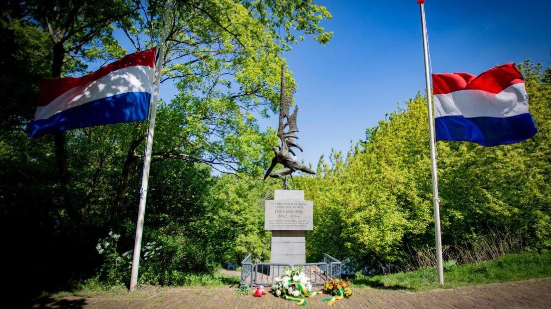 De herdenking in Den Haag