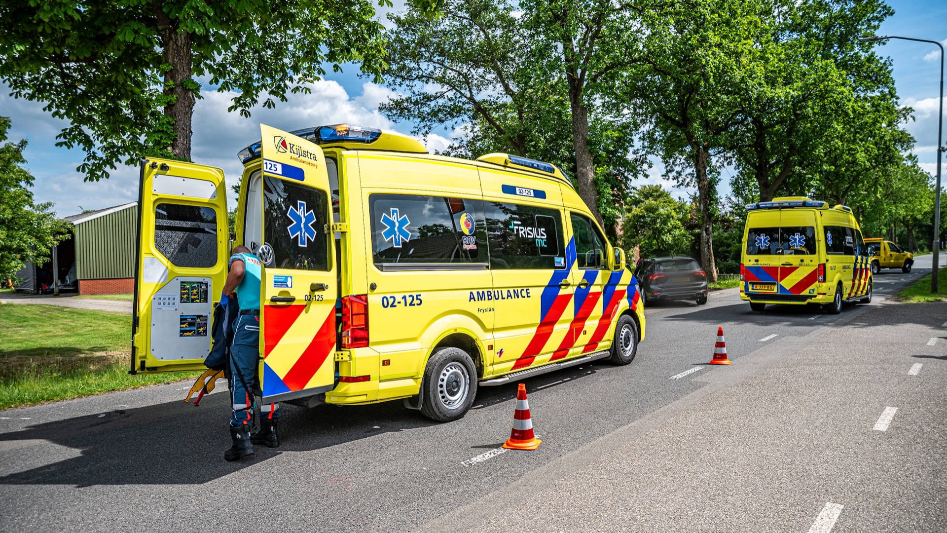 112-nieuws: Auto's botsen in Zevenhuizen