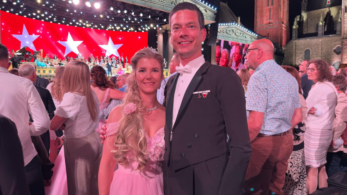 Jeroen en Saskia schitteren tijdens concerten André Rieu: 'Ik koop vrije dagen bij'