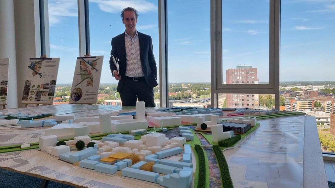 Wethouder Arjen Maathuis is blij met de plannen die er nu liggen