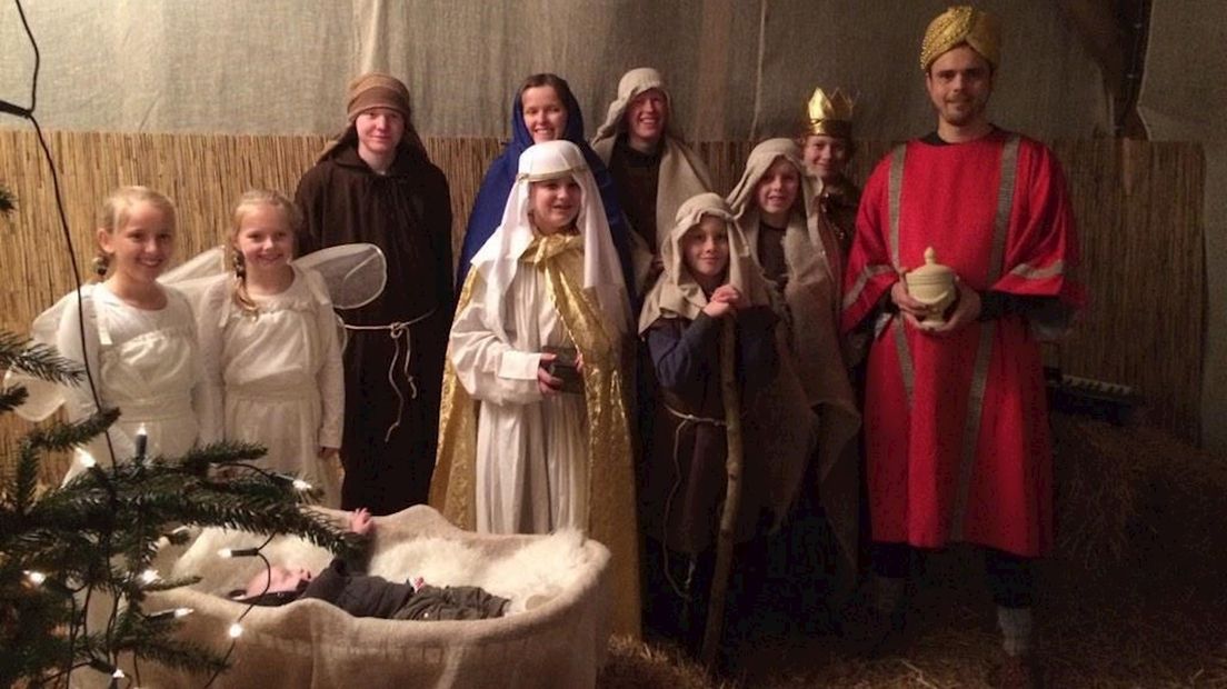 De kerststal in Goor
