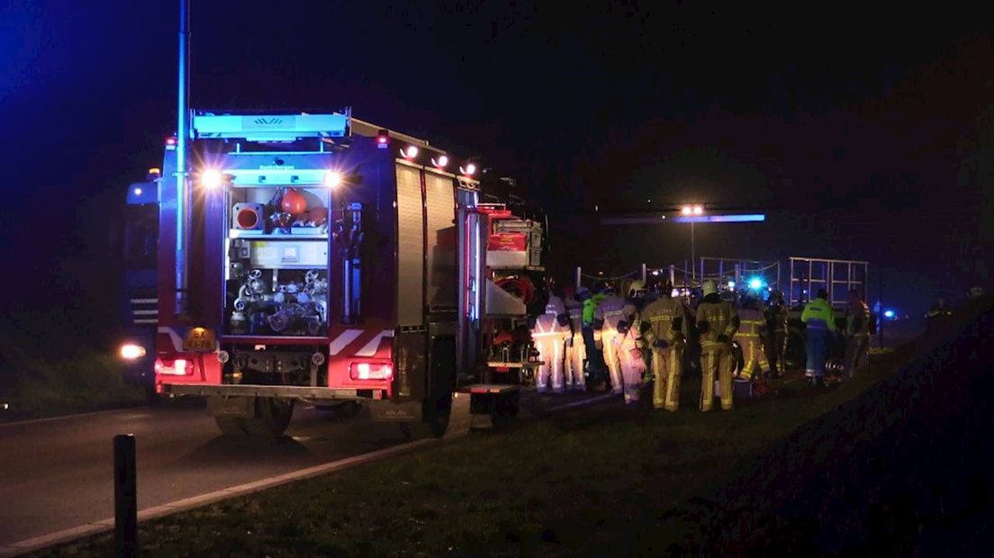 Politie Haaksbergen zoekt twee getuigen die bij het ongeluk op de N315 waren