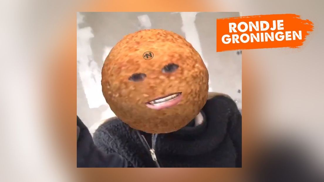 Geef jezelf een eierbalhoofd op Instagram