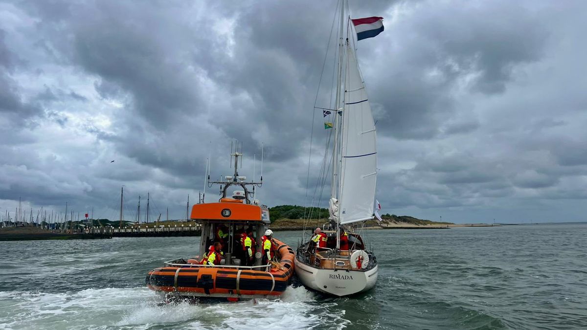 KNRM Vlieland trots na snelle actie: 