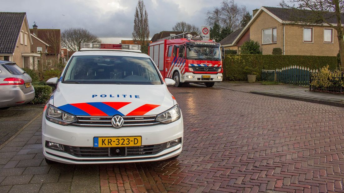 Gaslek in IJsselmuiden