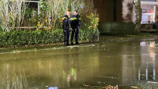 Schoorsteenbrand eindigt in waterballet