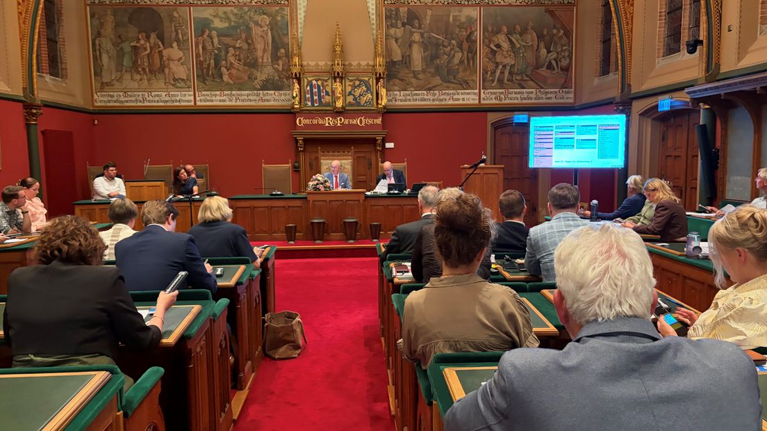 Een duidelijke meerderheid stemde voor de provinciale omgevingsvisie: 27-15