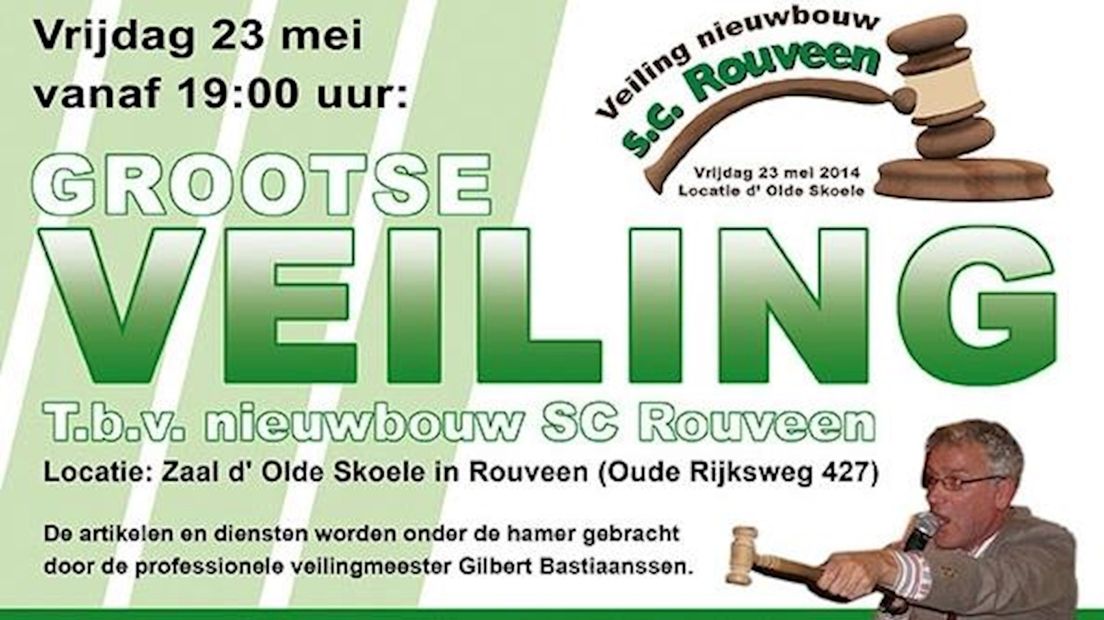 Veiling levert 19.000 euro op