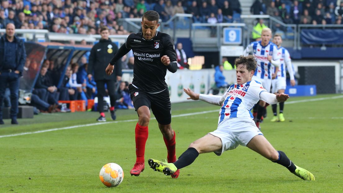 FC Emmen oefent volgende week vrijdag in het Abe Lenstra Stadion (Rechten: Gerrit Rijkens)