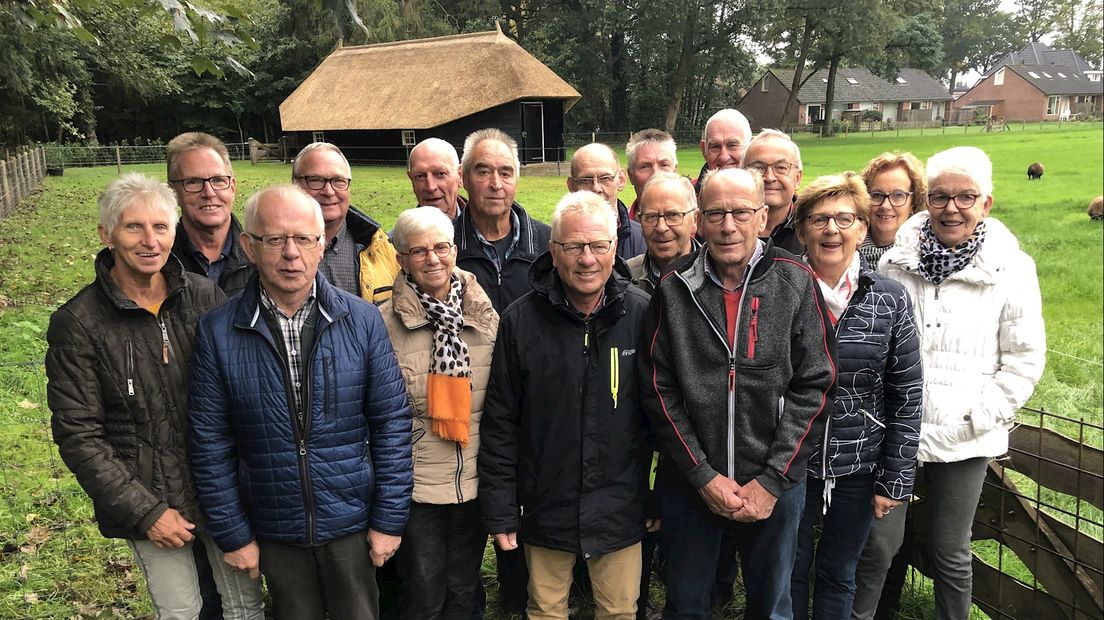 De vrijwilligers van de schaapskooi in Luttenberg